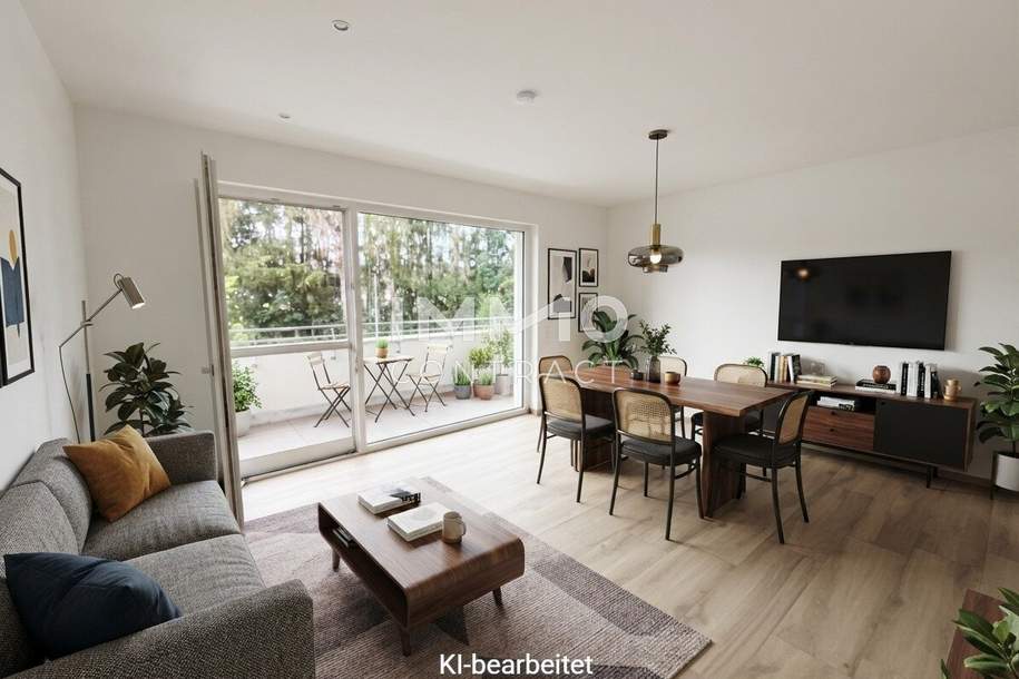 Helles Zuhause mit gemütlicher Loggia!, Wohnung-miete, 854,47,€, 4690 Vöcklabruck