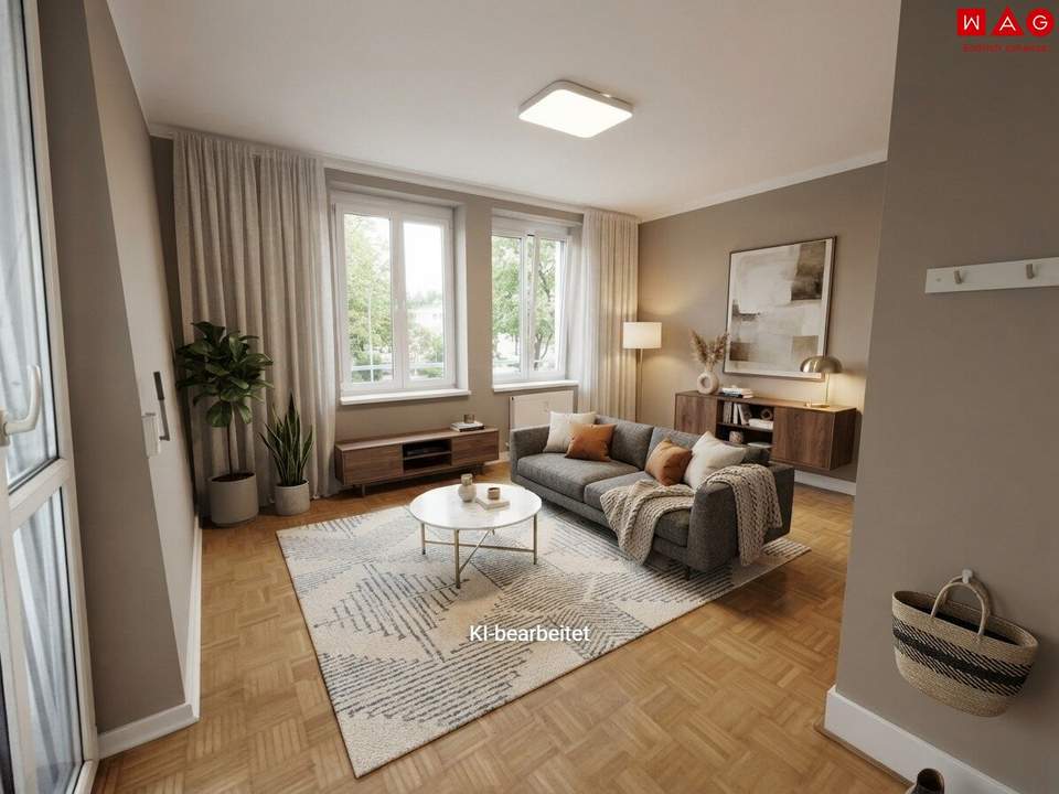 Heimkommen, abschalten, entspannen! Herrliche 3-Zimmer-Wohnung mit Loggia lädt zum Relaxen ein! Top-Infrastruktur!