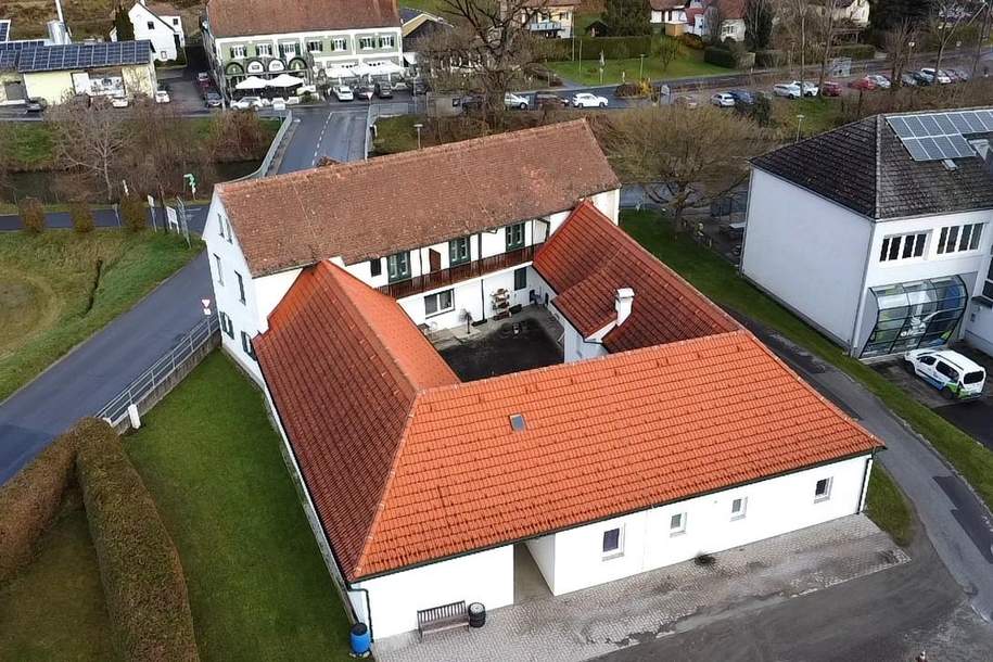 Haus mit 8 Wohneinheiten im begehrten St. Johann bei Herberstein am Stubenbergsee mit 16 Parkplätzen, Gewerbeobjekt-kauf, 990.000,€, 8221 Hartberg-Fürstenfeld