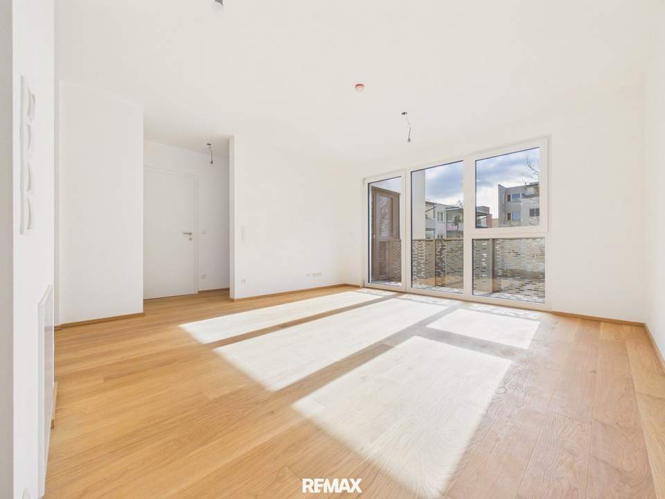 Erstbezug: Moderne 1-Zimmer-Wohnung mit Loggia und Fußbodenheizung in 1230 Wien!