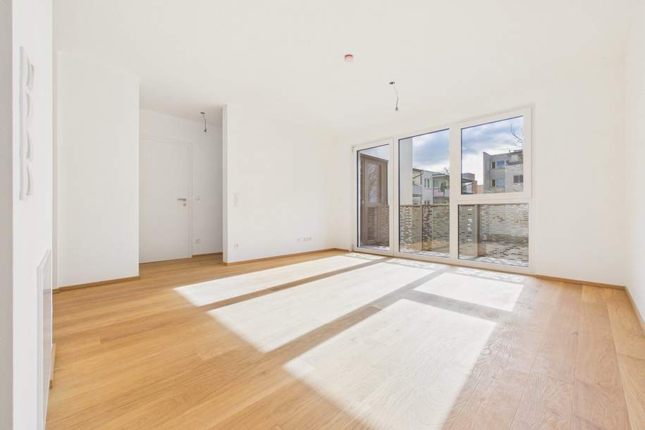 Erstbezug: Moderne 1-Zimmer-Wohnung mit Loggia und Fußbodenheizung in 1230 Wien!, Wohnung-kauf, 298.165,€, 1230 Wien 23., Liesing