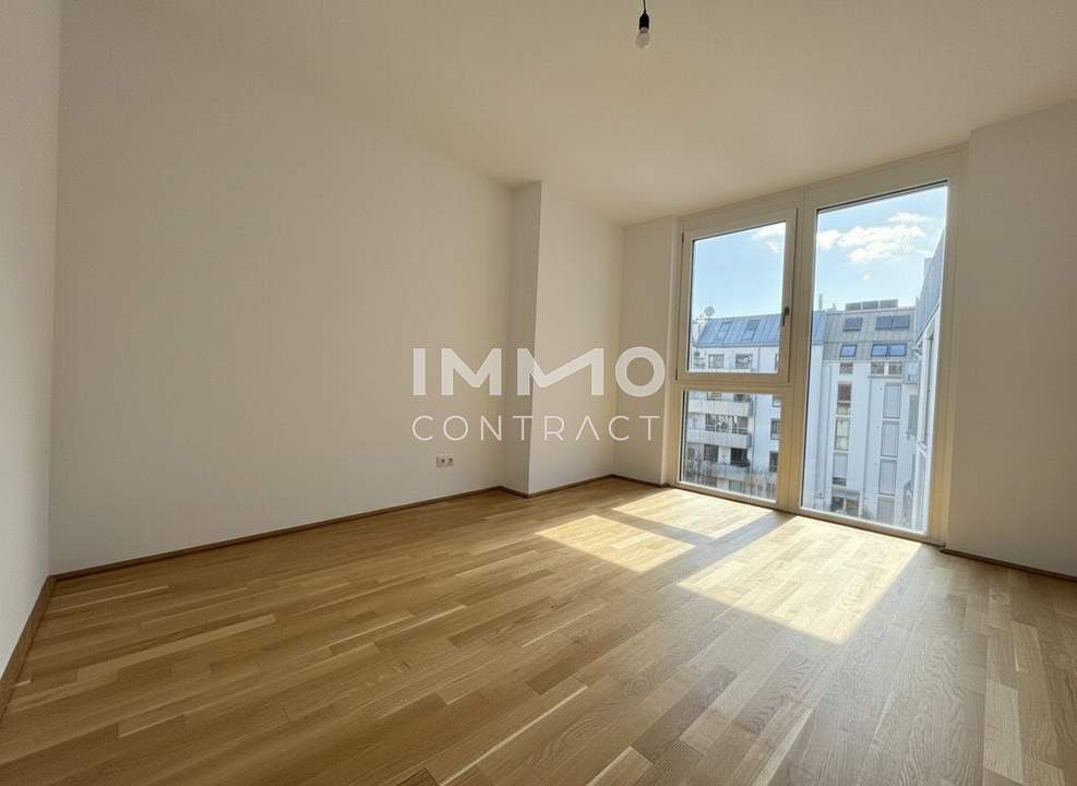 Perfekt geschnittene 3-Zimmer-Wohnung mit zwei Freiflächen – Erstbezug BEIM DONAUUFER