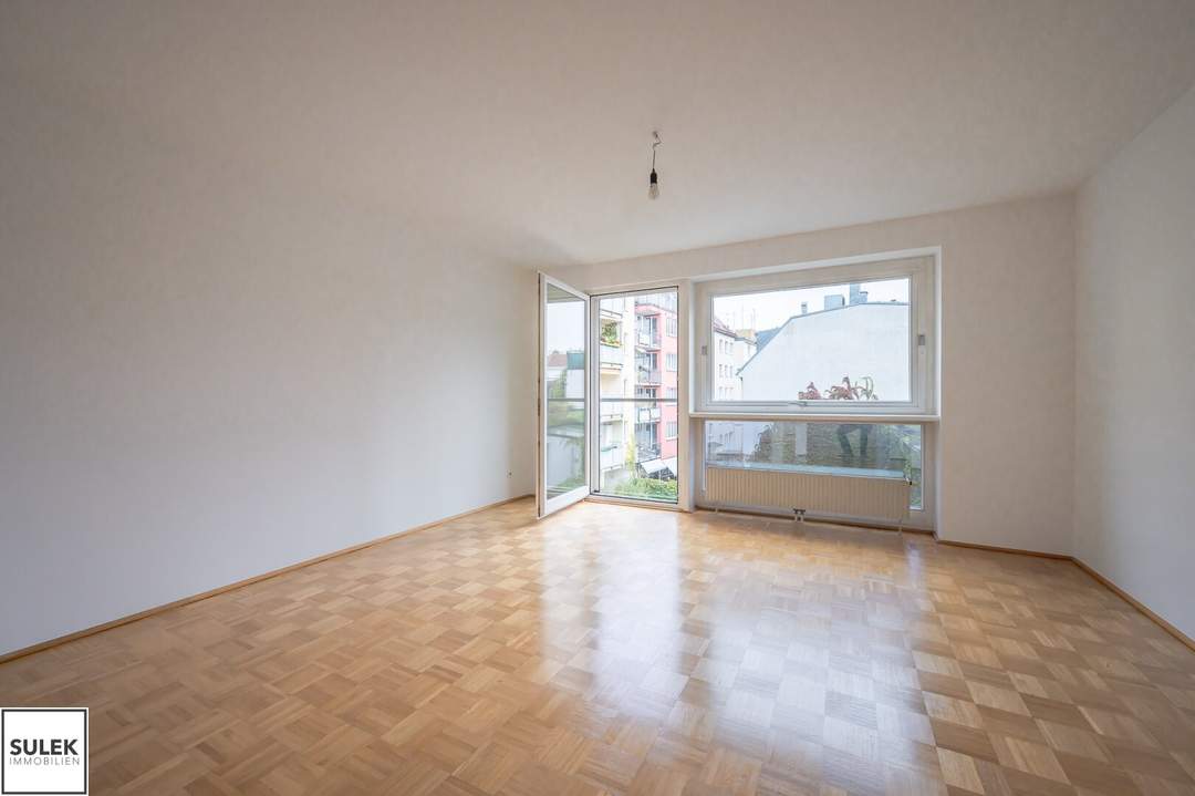 großzügige gut aufgeteilte 2 Zimmer Wohnung im 2.OG // Nähe Johann-Nepomuk-Vogl-Platz // ab sofort