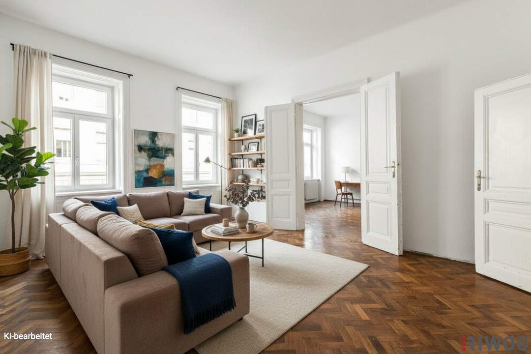 Altbau mit Potenzial | Bewilligte Planung inkl. bewilligtem Balkon/Loggia | Teils Hoflage | Nähe Einsiedlerpark, U4 Margaretengürtel, künftiger U2-Station Reinprechtsdorfer Straße
