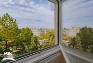 1220 Wien Renovierte, ruhige und helle Wohnung mit verglaster Loggia, schönem Ausblick und U1-Anbindung