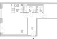HUMBOLDTPLATZ, U1-NÄHE, 68 m2 Neubau inkl. 4 m2 Loggia, Wohnküche, 1 Zimmer, 3. Liftstock, Humboldtgasse