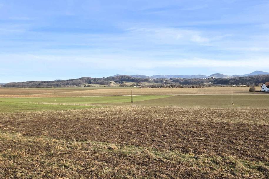 Unverbaubare Fernsicht - 1.531 m² großes Hang-Baugrundstück; OHNE Bauzwang und OHNE Bebauungsplan!, Grund und Boden-kauf, 220.000,€, 4522 Steyr-Land