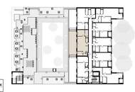 Highlight: gut geschnittene 2 Zimmer Wohnung mit 38m² Terrasse - ERSTBEZUG ab sofort (Projekt Apollogasse18)