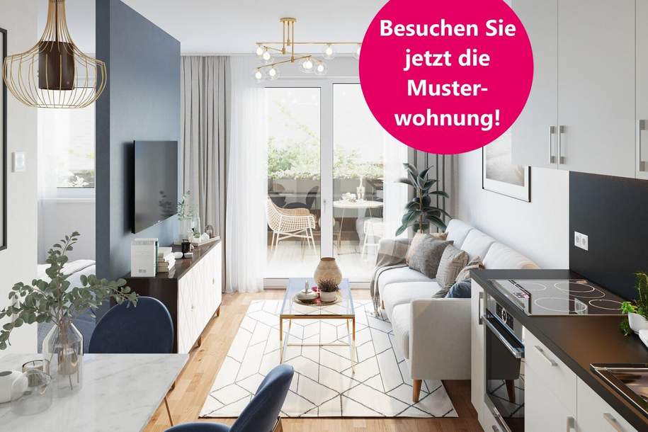 Lebe das moderne Stadtleben: DECKZEHN bietet urbanes Wohnen in Bestlage, Wohnung-kauf, 243.000,€, 1100 Wien 10., Favoriten
