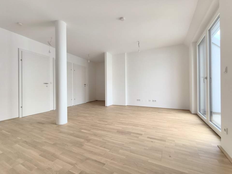 MODERN LIVING – Großzügige 3-Zimmer mit Terrasse - Stilvoller Erstbezug auf Eigengrund - KÜCHE INKLUSIVE