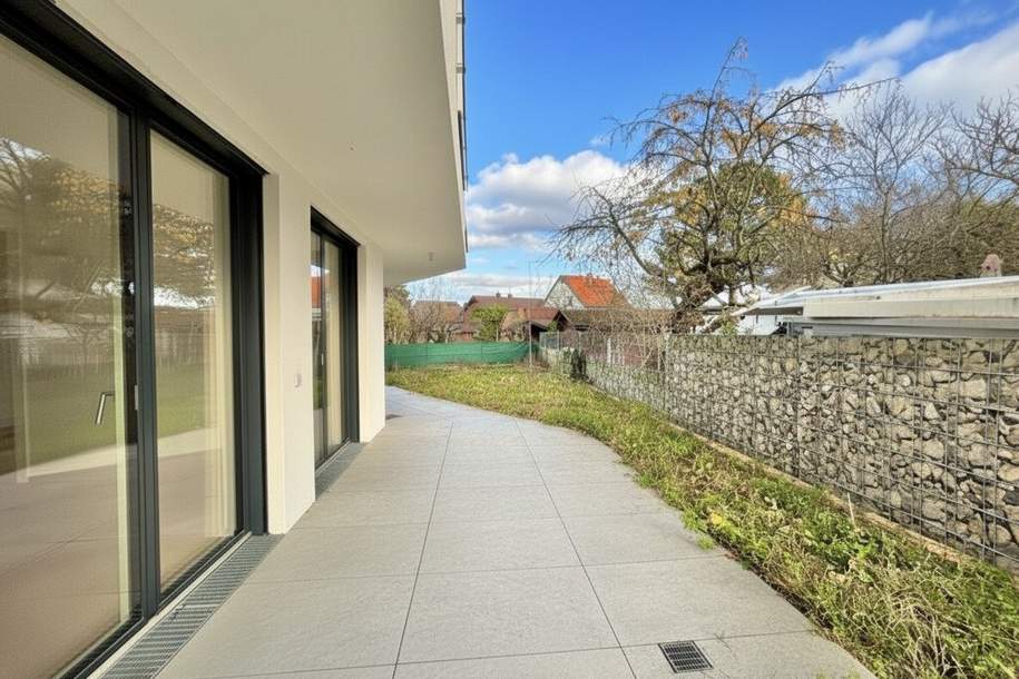 Preisreduktion &amp; Tiefgaragen-Stellplatz geschenkt! | Großzügige Outdoor-Area | ERSTBEZUG | einzigartige Architektur | Fußbodenheizung und Kühlung, Wohnung-kauf, 449.550,€, 1210 Wien 21., Floridsdorf