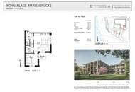 Provisionsfrei! 2-Zimmer-Neubauwohnung an der Marienbrücke -Lebensqualität- naturnah und zentral