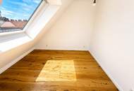 Penthouse über den Dächern Wiens – Maisonette mit Panoramablick in U-Bahn Nähe! Balkon und Terrasse!
