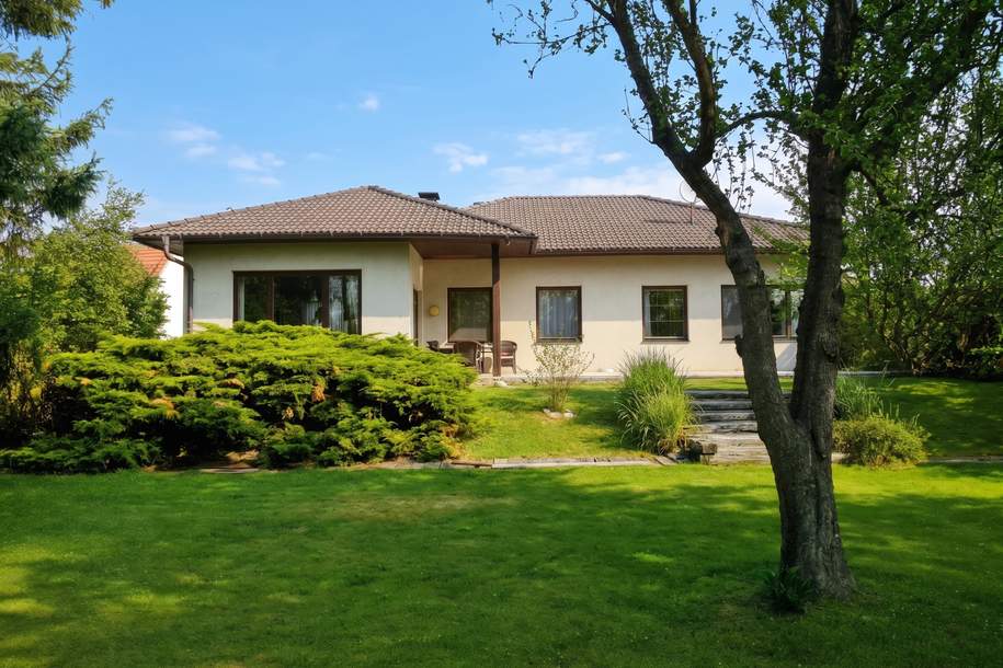 Einmalig schönes Grundstück mit Bungalow&Nebengebäuden -Ihr persönliches Paradies, Haus-kauf, 439.900,€, 2620 Neunkirchen