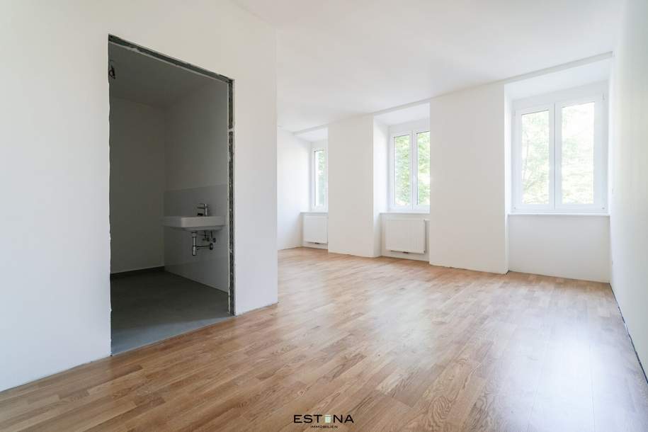 Single Erstbezugswohnung im Altbau - Nähe U4 Station Unter Sankt Veit, Wohnung-kauf, 210.000,€, 1140 Wien 14., Penzing