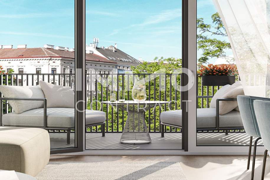 WOHNEN AM PARK - Urban &amp; Grün - Perfekt für Jungfamilien! 3 Zimmer mit Westbalkon in den Innenhof!, Wohnung-kauf, 466.200,€, 1160 Wien 16., Ottakring