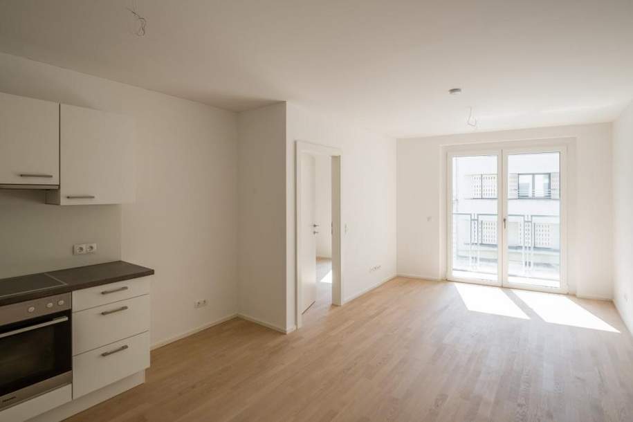 Zwischen Burggasse und Neustiftgasse: Moderne Neubauwohnung mit Loggia und TOP-Ausstattung, Wohnung-miete, 1.239,00,€, 1070 Wien 7., Neubau