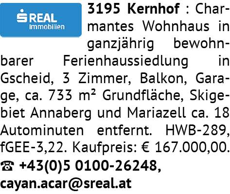 3195 Kernhof : Charmantes