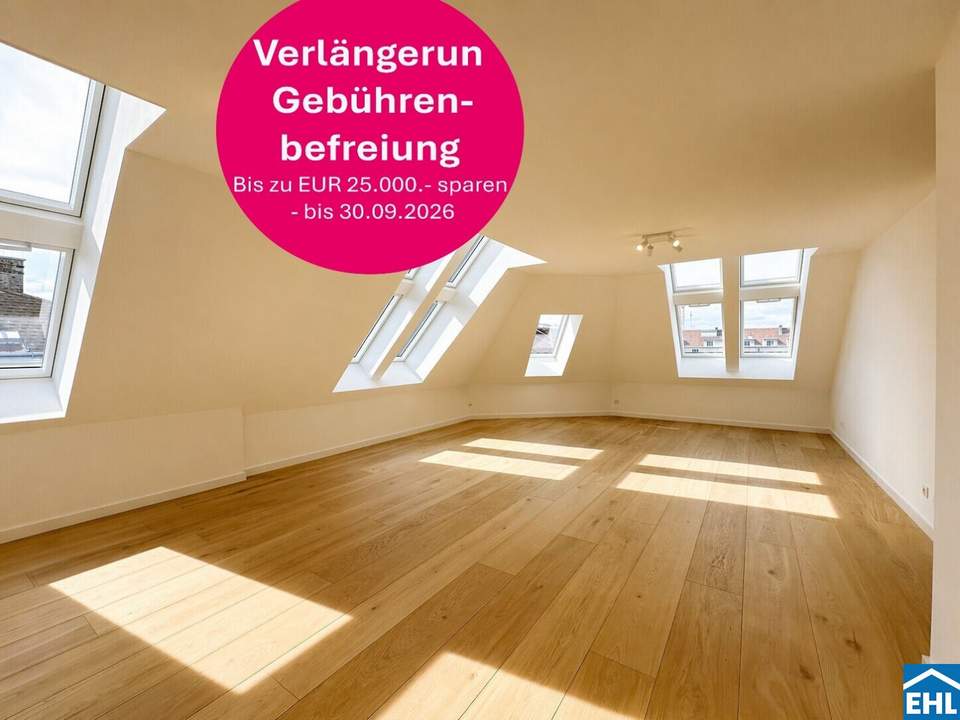 Großzügige Maisonette-Wohnung mit Terrasse- Exklusiv im 2. Dachgeschoß