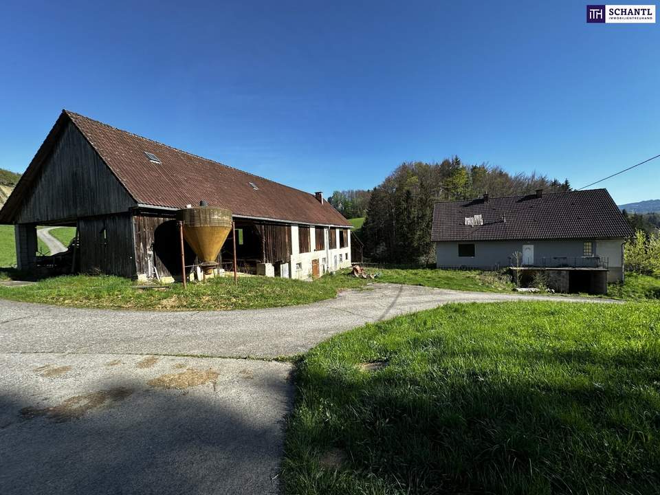 Ihr Traum beginnt hier! Malerisches Grundstück in Leibnitz/Fötschach mit atemberaubender Aussicht und historischem Altbestand!