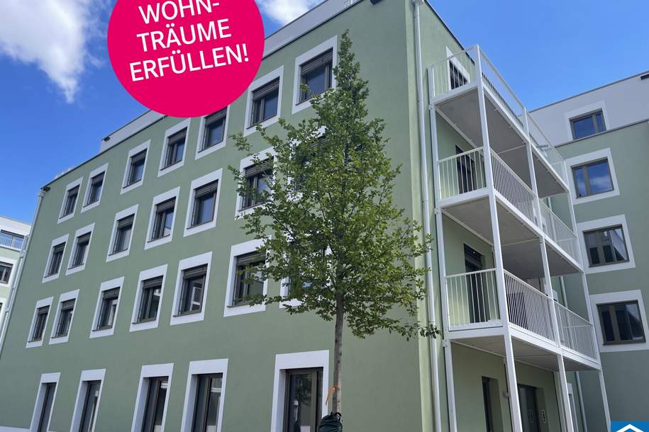 Lebensqualität im Grünen: Unbefristete Mietwohnungen mit Top-Ausstattung, Wohnung-miete, 684,38,€, 3451 Tulln