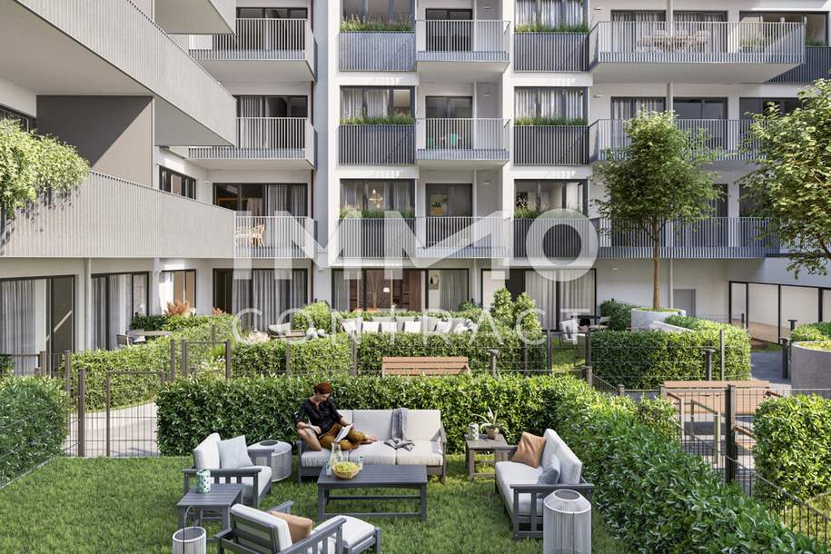 Investment-Hit mit Hofruhelage und eigener Grünfläche (NEU-Erstbezug), Wohnung-kauf, 178.100,€, 1160 Wien 16., Ottakring