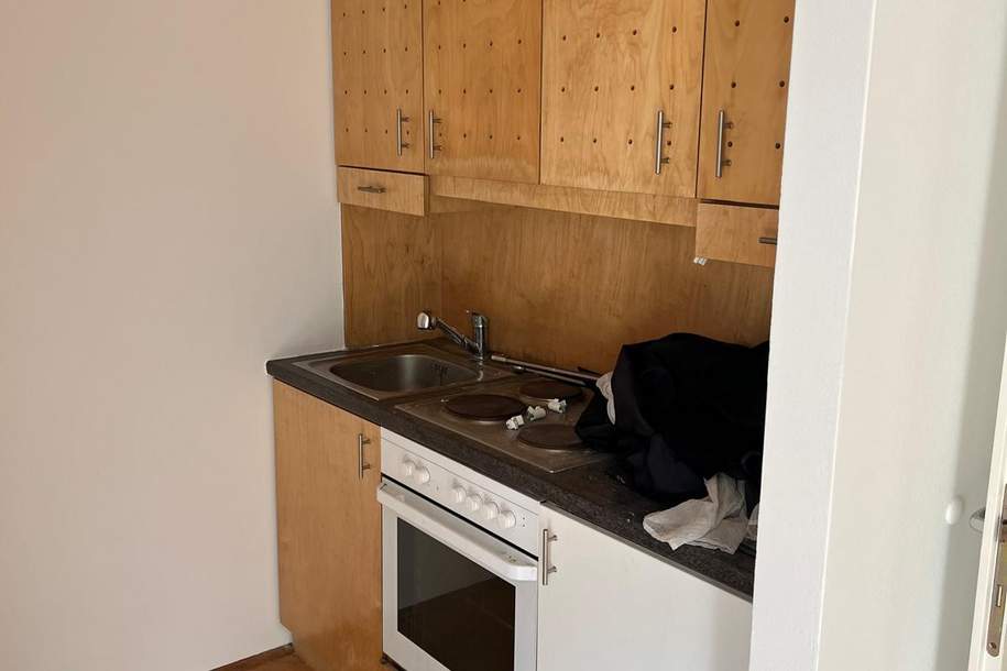 1-ZIMMER-MIETWOHNUNG MIT BALKON, Wohnung-miete, 620,00,€, 1200 Wien 20., Brigittenau