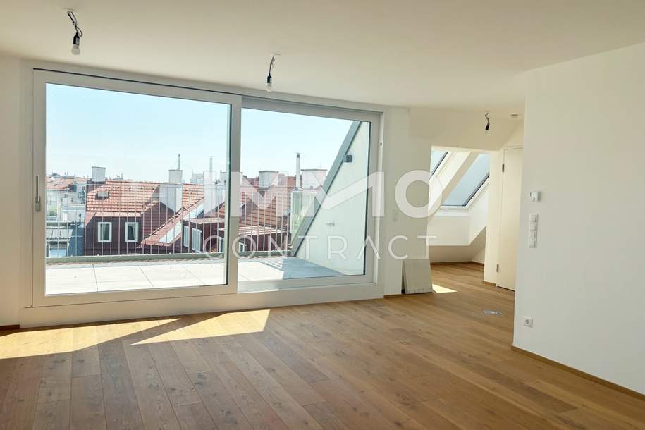 Arndt Fifty - Stilvolle 3 Zimmer Dachgeschosswohnung mit Terrasse und perfekter Verkehrsanbindung!, Wohnung-kauf, 763.800,€, 1120 Wien 12., Meidling