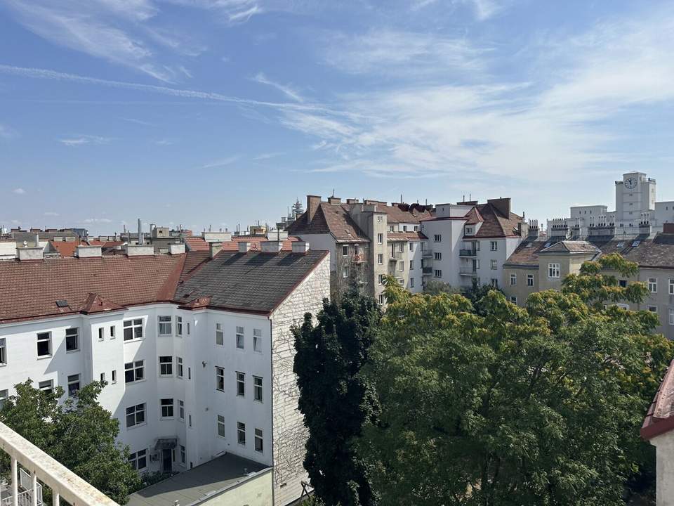 Fernsicht PUR- Blick über die Dächer Wiens, 3 Min. zu Fuß zur U1 Reumannplatz