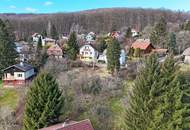 Grundstück mit Panoramablick an der Wiener Stadtgrenze - teilbar mit Bauträger-Eignung!