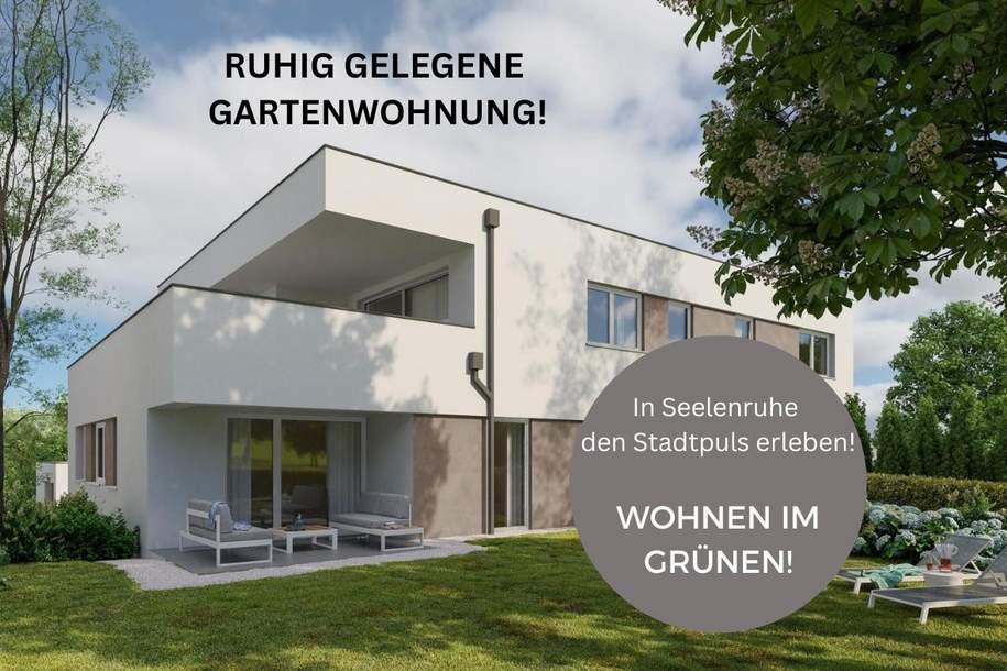 WOHNOASE CHRISTKINDL I Gartenwohnung I Haustyp 2 I Haus 2 B, Wohnung-kauf, 395.000,€, 4400 Steyr(Stadt)