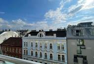 DACHGESCHOSS-Traum in Döbling: 3 Zimmer, sehr große Dachterrasse mit Ausblick, Balkon, 2 Loggien, Klimaanlage, Lift, Top-Ausstattung
