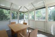 Leben am Fuße des Kreuzbergl - 2-Zimmer-Gartenwohnung mit Wintergarten