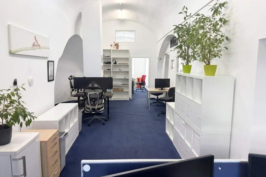 ALL-INCLUSIVE-MIETE: Großzügiges Büro + Besprechungsraum, Garten, Glasfaser-Internet, Parkplatz u. v. m. – PROVISIONSFREI!, Gewerbeobjekt-miete, 1.950,00,€, 1190 Wien 19., Döbling