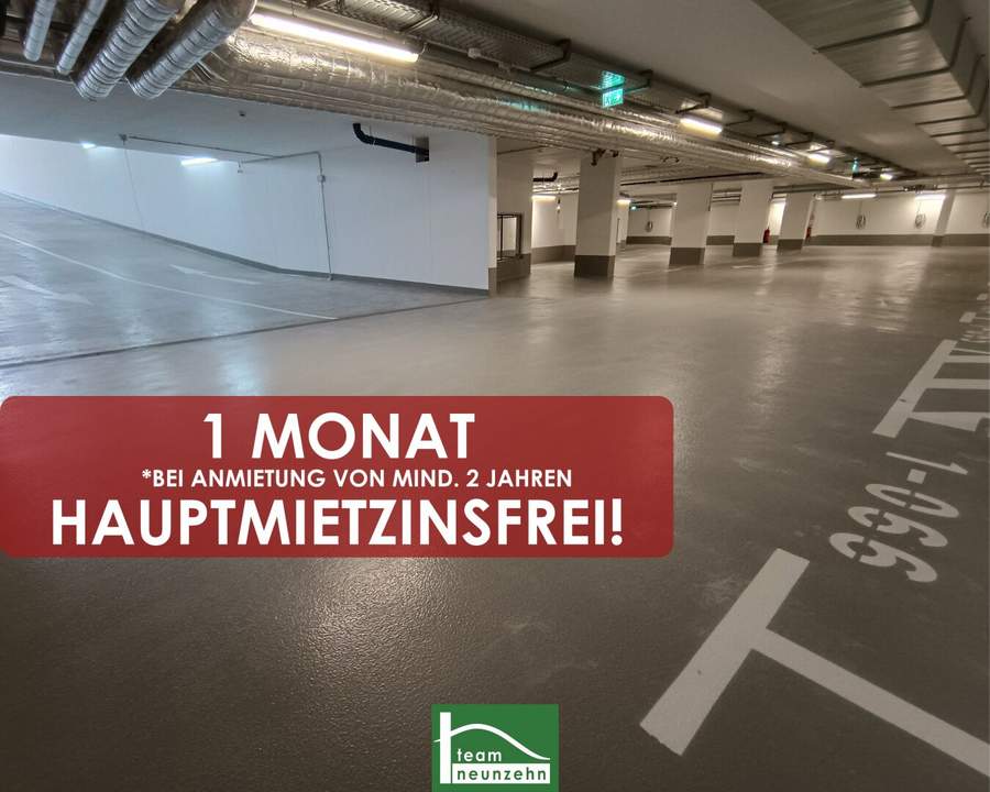 Perfekt geschützt - PKW Tiefgaragenstellplatz im Steingötterhof - Dr. Wilhelm Steingötter Straße 25 - JETZT ANFRAGEN