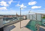 Stil und Luxus nur 3 Min. vom Stephansplatz (Virtual Tour) | 360° Dachterrasse mit Pool | Stadtpark ums Eck | 1 Min. zur Staatsoper | Garage