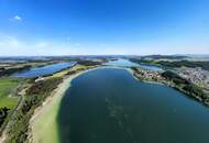 Traumhaftes Badegrundstück am Ostufer des Obertrumer Sees mit Steg!