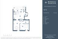 Renovierte Dachwohnung mit zwei Terrassen und seitlichem Blick auf Schönbrunn und die Gloriette