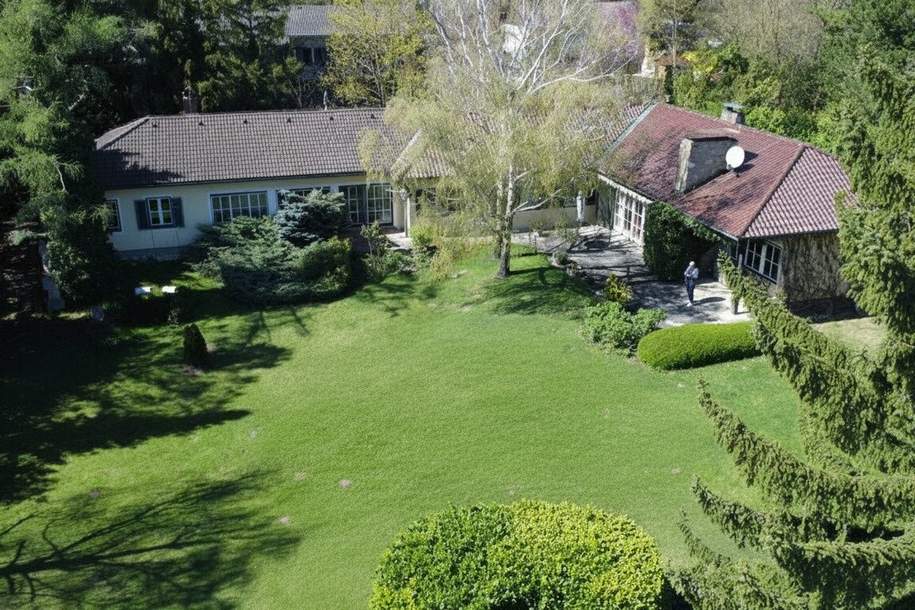 Großzügige Villa in Bad Fischau-Brunn mit 2.781m² großem Traumgrund und Fernblick, Haus-kauf, 1.190.000,€, 2721 Wiener Neustadt(Land)