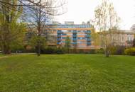 Argentinierstraße - repräsentativer 2 Zimmer Neubau mit Loggia und ca. 8.000m2 großen Park