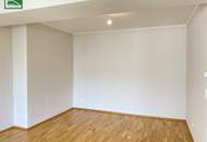 Wohnen im Mautner-Markhof in Gehweite der S-Bahn S7 Kaiserebersdorf - Innenhofausrichtung mit großer Loggia, Einbauküche und luxuriösem Bad! GEMEINSCHAFTLICHE DACHTERRASSE!