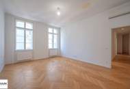 schöne, helle, gut geschnittene 5 Zimmer Wohnung mit 2 Bädern, Gäste-WC uvm. in bester Innenstadtlage