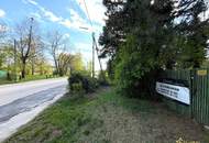 BAUGRUNDSTÜCK IN EINZIGARTIGER LAGE DIREKT AM MÜHLWASSER - NÄHE DONAUSPITAL