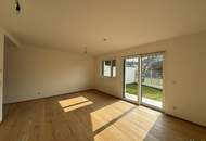 Charmante Gartenwohnung - 2 Zimmer plus Küche - südseitige Ruhelage - Erstbezug - Fußbodenheizung - WP &amp; Solar