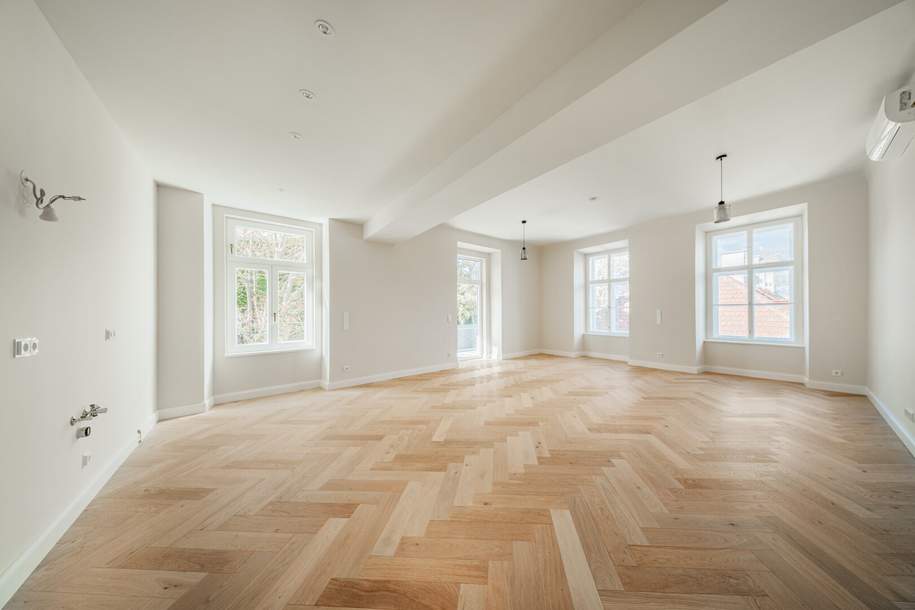 BLICK in die BAUMKRONEN! Klimatisierte TRAUMWOHNUNG mit 2 BALKONEN, Wohnung-kauf, 1.195.000,€, 1040 Wien 4., Wieden