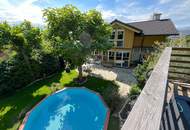 Traumhaftes Einfamilienhaus in ruhiger Hanglage mit 1.342 m² Grundstück, Pool & eigenem Waldstück