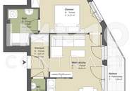 3 Jahre Heizkosten geschenkt, Top-Modernes Apartment mit Balkon (PROVISIONSFREI) Mitten im 3.