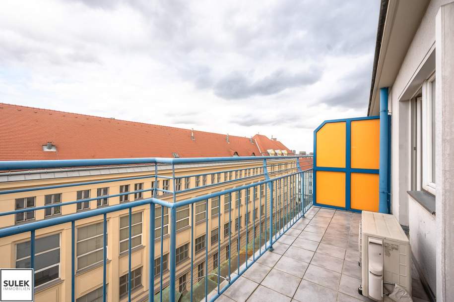 Single-Dachgeschoss-Wohnung mit Terrasse in Bestlage des 9. Bezirks!, Wohnung-miete, 796,24,€, 1090 Wien 9., Alsergrund