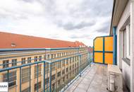 Single-Dachgeschoss-Wohnung mit Terrasse in Bestlage des 9. Bezirks!