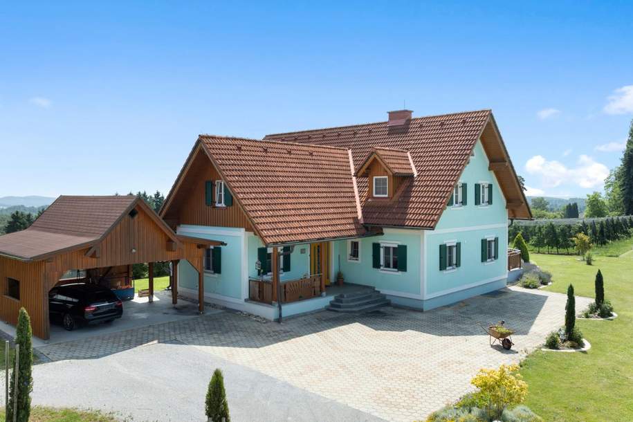Landwirtschaft mit hochwertigem Wohnhaus I Lagerhalle I Wirtschaftsgebäude, Gewerbeobjekt-kauf, 1.390.000,€, 8181 Weiz